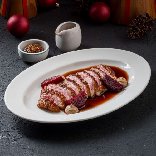 Sango Classic Rim Oval Dish