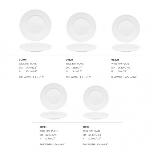 Sango Classic Wide Rim Plate 3