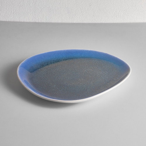 Gaia Caldera Blue Dinner Plate 28.8 x 25.2cm 2