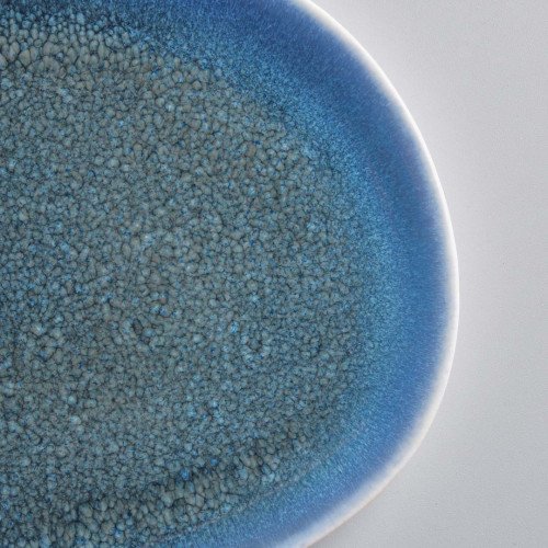 Gaia Caldera Blue Dinner Plate 28.8 x 25.2cm 3