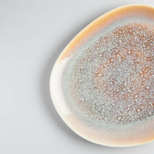 Gaia Caldera Yellow Dinner Plate 28.8 x 25.2cm 3