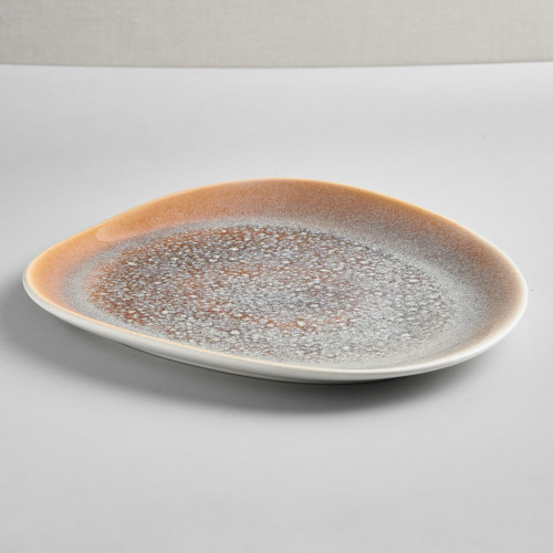 Gaia Caldera Yellow Dinner Plate 28.8 x 25.2cm 4