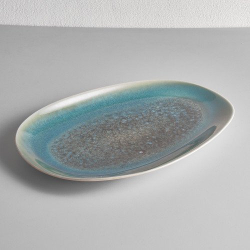 Gaia Caldera Green Platter Large 33.8 x 23cm 2