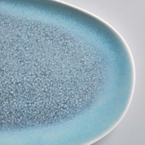 Gaia Caldera Grey Platter Large 33.8 x 23cm 2