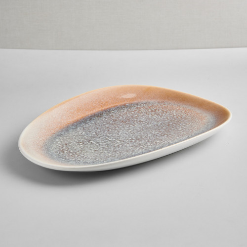 Gaia Caldera Yellow Platter Large 33.8 x 23cm 2