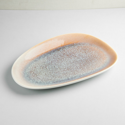 Gaia Caldera Yellow Platter Large 33.8 x 23cm 4