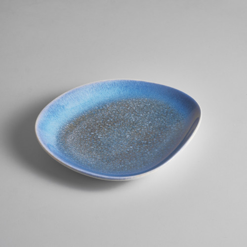 Gaia Caldera Blue Salad/Dessert Plate 22.8 x 19.6cm 2