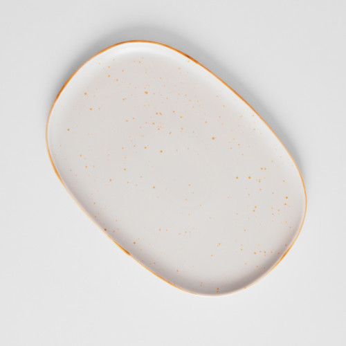 Gaia Caldera Blue Salad/Dessert Plate 22.8 x 19.6cm 6