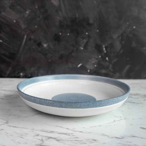 Gaia Caldera Blue Salad/Dessert Plate 22.8 x 19.6cm 9
