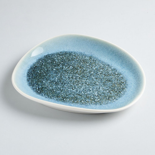Gaia Caldera Grey Salad/Dessert Plate 22.8 x 19.6cm 4