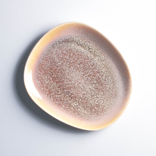 Gaia Caldera Yellow Salad/Dessert Plate 22.8 x 19.6cm