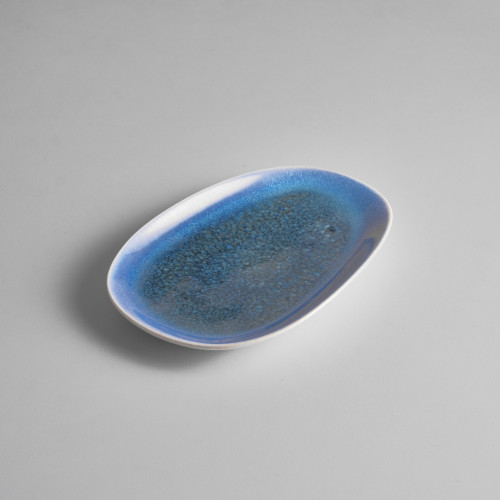 Gaia Caldera Blue Platter Small 21.8 x 14.8cm 3