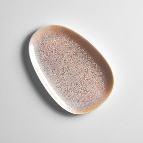 Gaia Caldera Yellow Platter Small 21.8 x 14.8cm