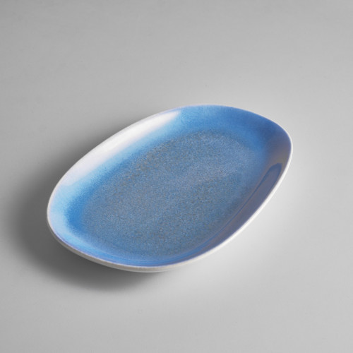 Gaia Caldera Blue Platter Medium 27.4 x 18.2cm 3