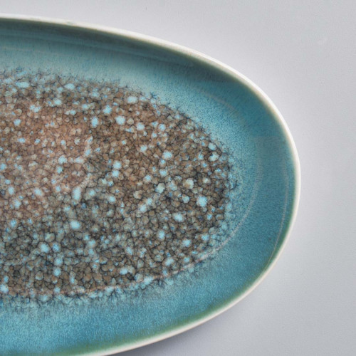 Gaia Caldera Green Platter Medium 27.4 x 18.2cm 2