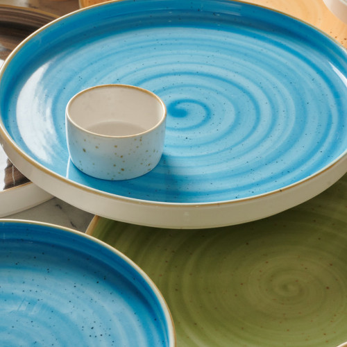 Kaden Plate Short Stackable 20cm 5