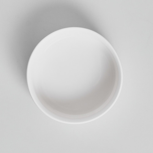 Kaden White Plate Tall Stackable 20cm 3