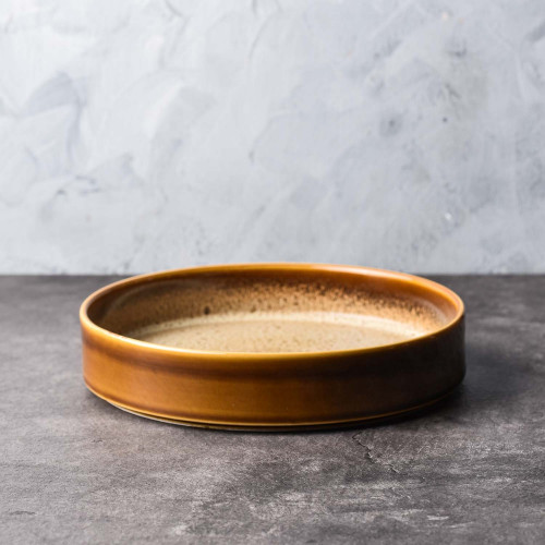 Ora Arica Tall High-rim Plate 8"