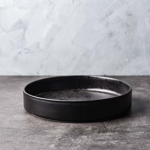 Ora Taba Tall High-rim Plate 8"