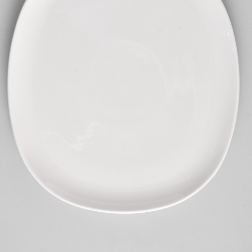 Ora White Dinner Plate 28.5 x 25cm 2