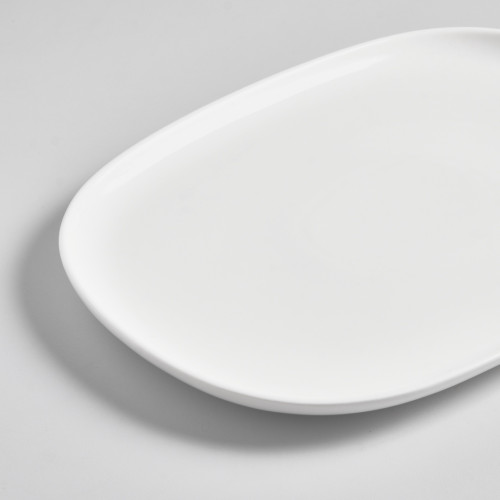 Ora White Platter Large 33 x 23cm 3