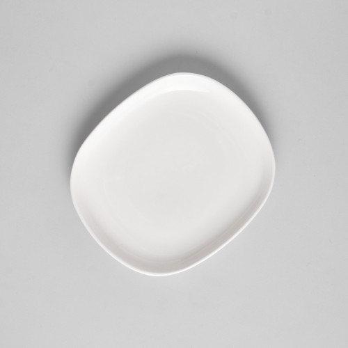 Ora White Salad/Dessert Plate - Medium 20 x 17.5cm