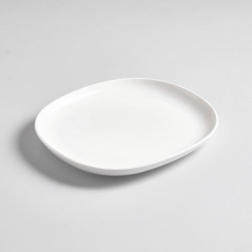 Ora White Salad/Dessert Plate - Large 23 x 20cm 2