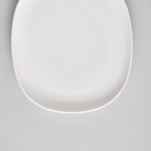 Ora White Salad/Dessert Plate - Large 23 x 20cm 3