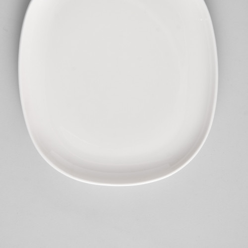 Ora White Salad/Dessert Plate - Large 23 x 20cm 3