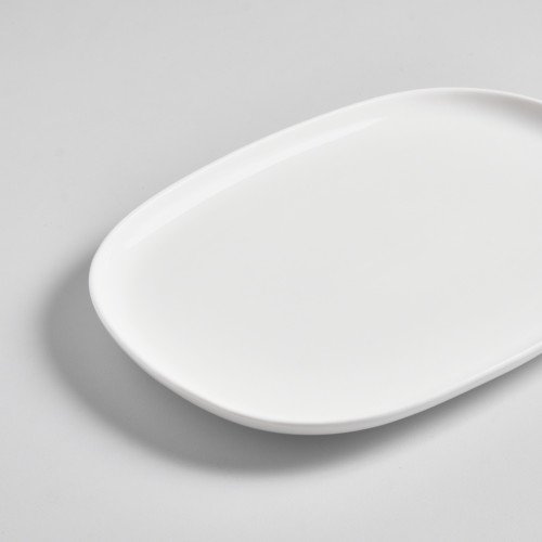 Ora White Platter Medium 27 x 19cm 3