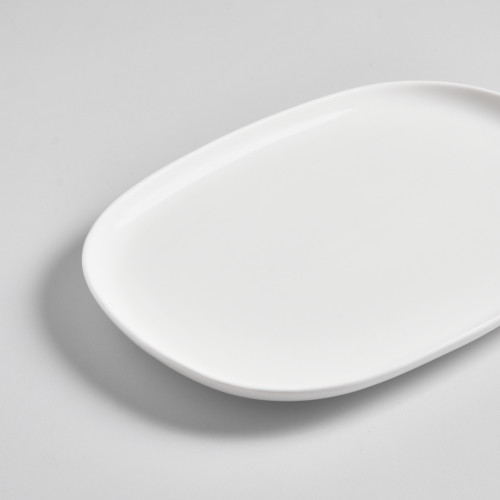 Ora White Platter Medium 27 x 19cm 3