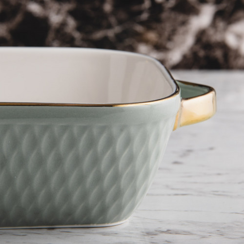 Argyle Rectangular Baking Pan 10" - Gray 4