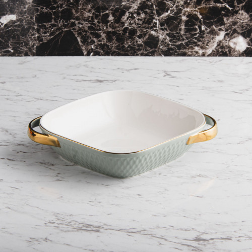 Argyle Diamond Baking Pan 10" - Gray 4