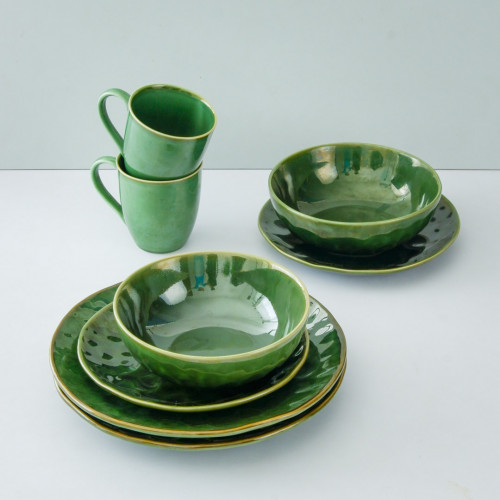 Polished Green Series Dinnerware Set