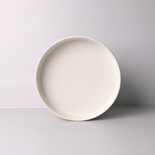 White Solitude 8" Salad Plate