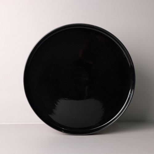 Black Solitude 10.6" Dinner Plate