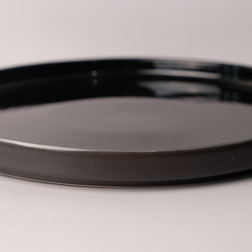 Black Solitude 10.6" Dinner Plate 3