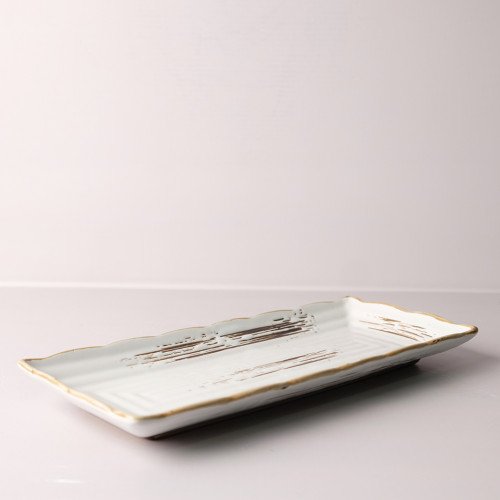 Golden Notch 10" Long Plate 2