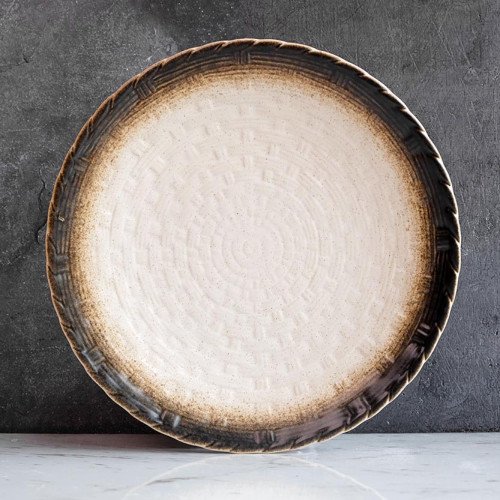 Wakana Textured Dinner Plate 10"