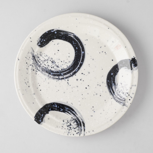 Kasumi White Salad Plate 8"