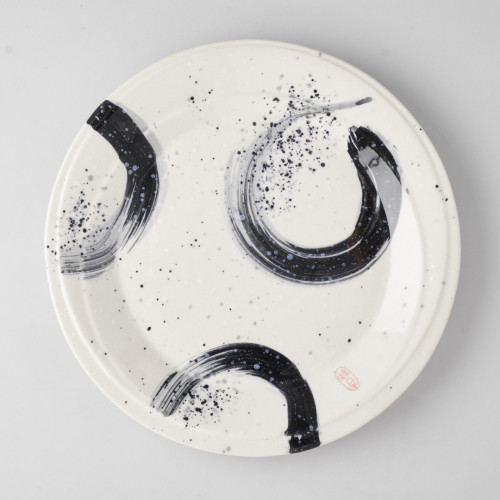 Kasumi White Dinner Plate 10"