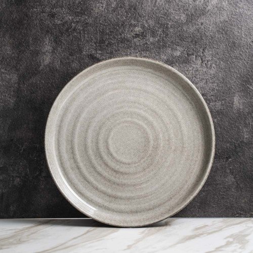 Ancient Gray Dinner Plate 10"