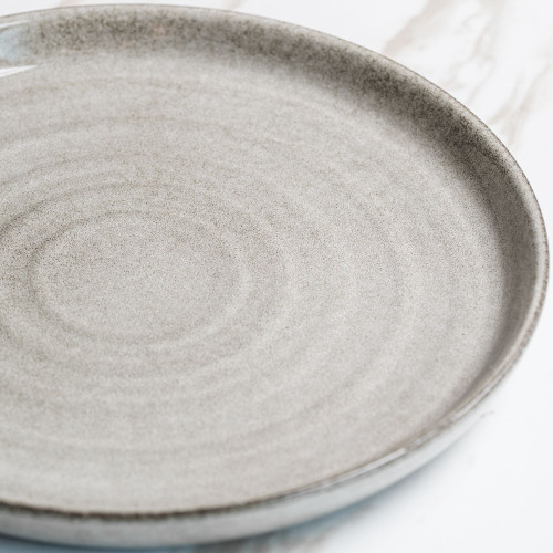 Ancient Gray Dinner Plate 10" 2