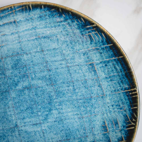 Cerulean Shade Round Salad Plate 8” 4