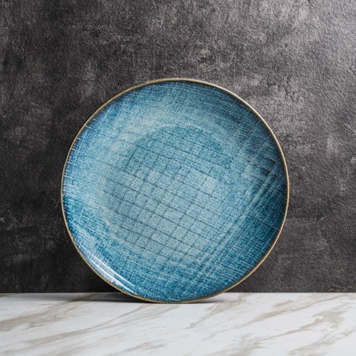Cerulean Shade Round Dinner Plate 10"