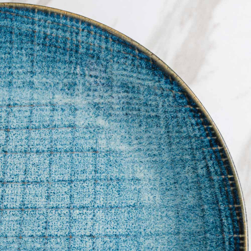 Cerulean Shade Round Dinner Plate 10" 4