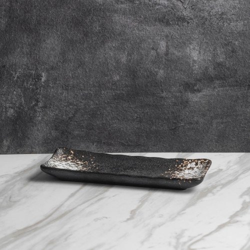 Steam White Long Plate 8" 2