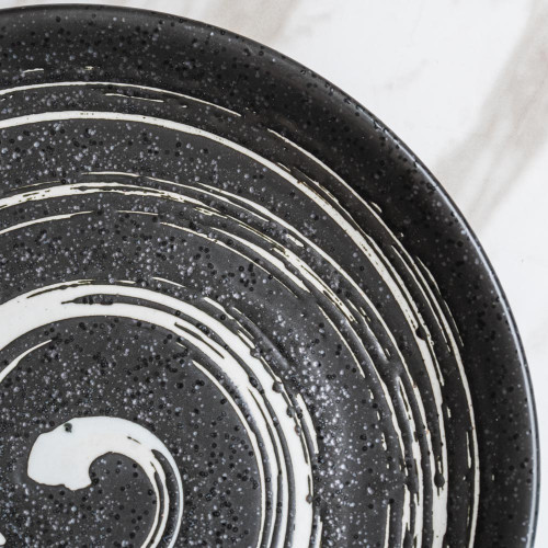 Vanity Black Salad Plate 8" 4