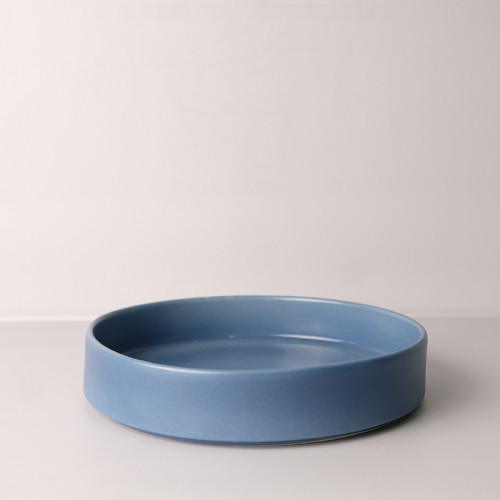 Blue Solitude High-Rim Plate 5" 2