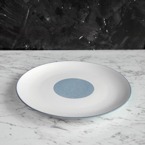 Otowa White Dinner Plate 9" 2